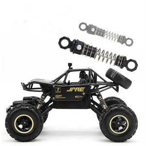 Hot selling oversized alloy climbing mountain bigfoot four-wheel drive remote control toy model off-road vehicle climbing car