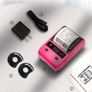 2020 portable Hot Sale mini handheld bluetooth sticker thermal label printer