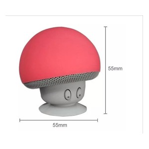 Cartoon small sucker small mushroom bluetooth speaker, cheap portable portable bluetooth speaker