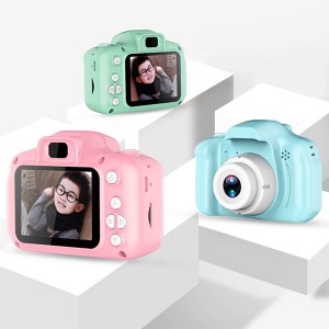 2.0 Inch IPS Screen Shockproof Child Digital Selfie HD Camera Camcorder 12MP Mini Kids Camera 720P