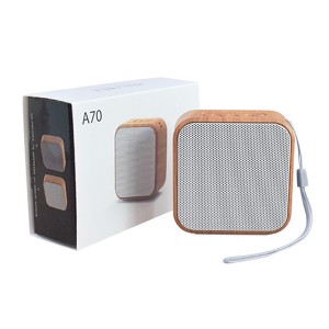 2020 Hot style Bluetooth Speaker Mini USB Portable Wireless Speaker, Cheap Price Wood grain sound