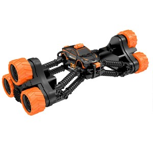 2020 hot style 2.4GHz flexible radio control car rc stunt car with six wheels, Tumbling stunt car