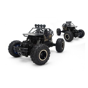 Hot selling oversized alloy climbing mountain bigfoot four-wheel drive remote control toy model off-road vehicle climbing car