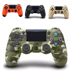 Hot sale 4th generation 4.0 with light bar wireless bluetooth Gamepad