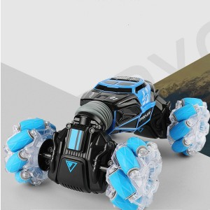 Explosion gesture gesture remote control twisting car light music transforming car high speed double climbing car children toys