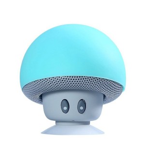 Cartoon small sucker small mushroom bluetooth speaker, cheap portable portable bluetooth speaker