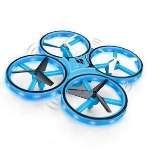 2020 hot selling kids toys flying toys Interactive Induction Drone Quadcopter Intelligent Watch Remote Control UFO