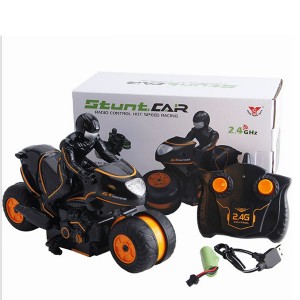 2020 new high-speed remote control sidewalk stunt motorcycle remote control stunt car drift remote control car