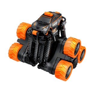 2020 hot style 2.4GHz flexible radio control car rc stunt car with six wheels, Tumbling stunt car