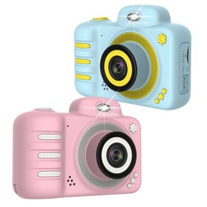 Hot sale children’s camera micro SLR sports dual lens toy can take pictures video digital cartoon camera