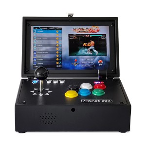 Popular portable Home game console coin operated arcade game machine with 10″ Screen