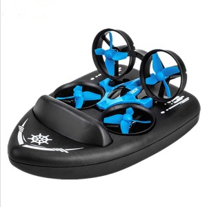 Hot-selling children’s toy airplane, water, land and air three-in-one deformation aircraft, remote control boat